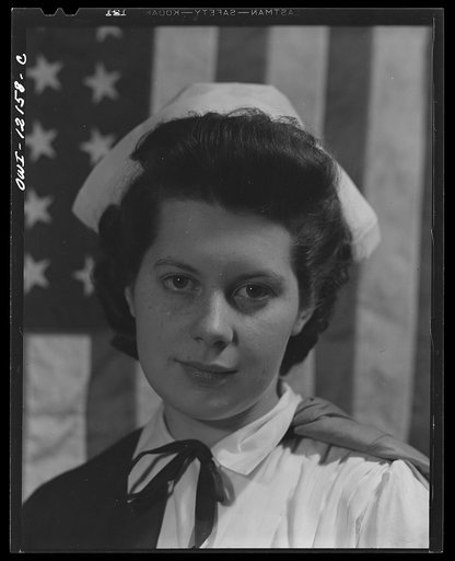 Pittsburgh, Pennsylvania (vicinity). Montour no. 4 mine of the Pittsburgh Coal Company. Miner's wife, who is an Office of Civilian Defense first aid nurse