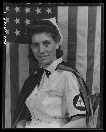 Pittsburgh, Pennsylvania (vicinity). Montour no. 4 mine of the Pittsburgh Coal Company. Miner's wife, who is an Office of Civilian Defense first aid nurse