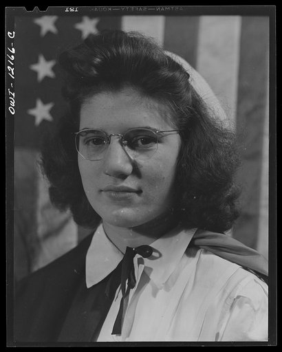 Pittsburgh, Pennsylvania (vicinity). Montour no. 4 mine of the Pittsburgh Coal Company. Miner's wife, who is an Office of Civilian Defense first aid nurse