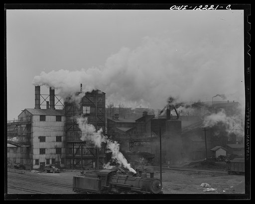 Untitled photo, possibly related to: Pittsburgh, Pennsylvania (vicinity). Champion no. 1 cleaning plant