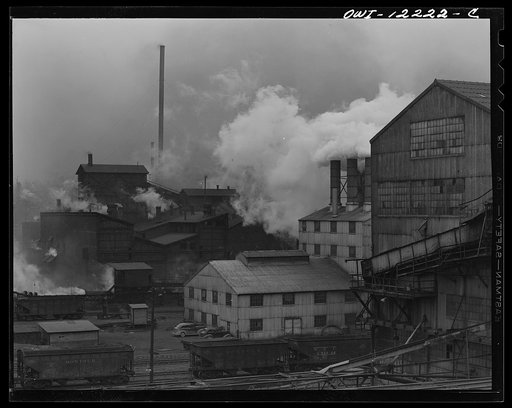 Pittsburgh, Pennsylvania (vicinity). Champion no. 1 cleaning plant