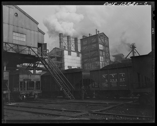 Pittsburgh, Pennsylvania (vicinity). Champion no. 1 cleaning plant