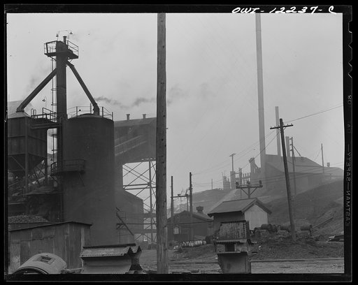 Pittsburgh, Pennsylvania (vicinity). Champion no. 1 cleaning plant
