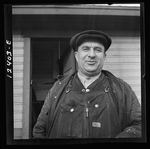 Chicago, Illinois. A switchman who works at a Chicago and Northwestern Railroad yard