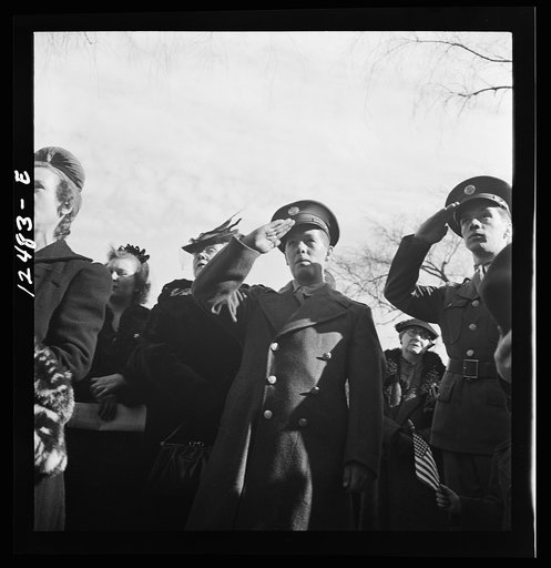 Chicago (north), Illinois. During the singing of our national anthem at a flag dedication ceremony