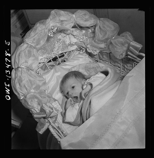 New York, New York. Benny Romano, age one month. His father works in the Brooklyn Navy Yard