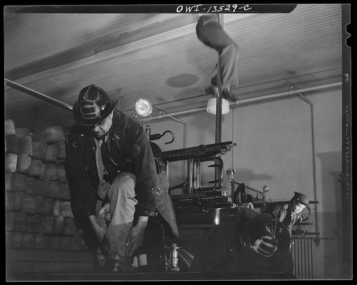Washington, D.C. Negro waterboy for a housing construction gang