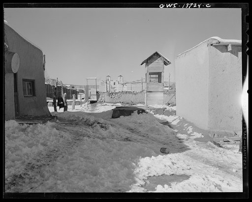 Ranchos de Taos, New Mexico. View of the church