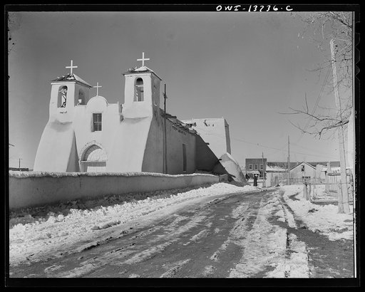 Ranchos de Taos, New Mexico. Church