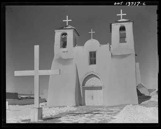 Ranchos de Taos, New Mexico. Church