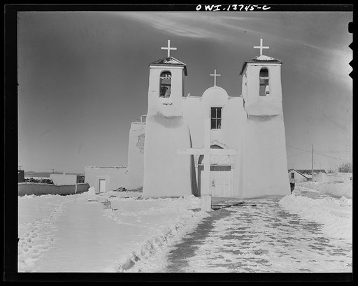 Ranchos de Taos, New Mexico. Church