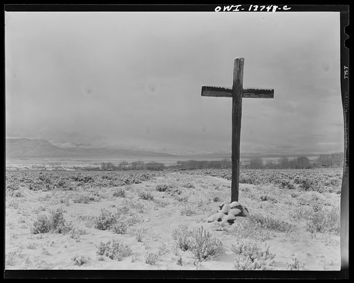 Taos, New Mexico. Penitente cross