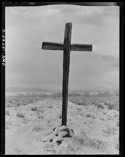 Taos, New Mexico. Penitente cross