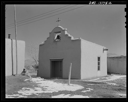 La Loma, Taos Valley, New Mexico. A chapel