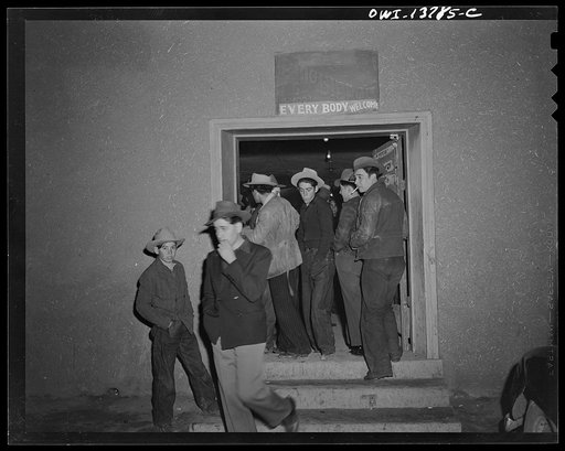 Penasco, New Mexico. A dance