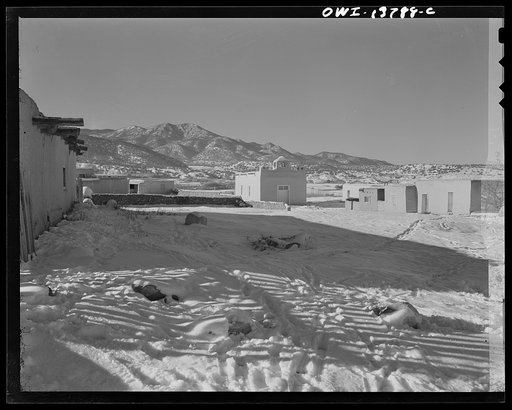 Talpa, Taos Valley, New Mexico. A chapel