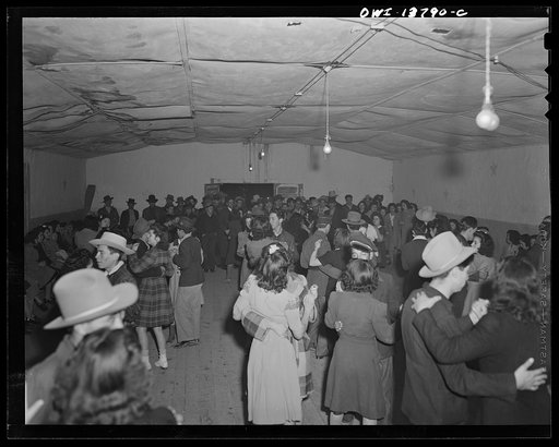 Penasco, New Mexico. A dance