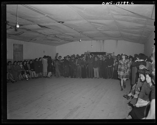 Untitled photo, possibly related to: Penasco, New Mexico. A dance
