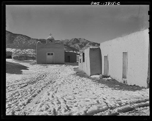 Talpa, New Mexico. A chapel