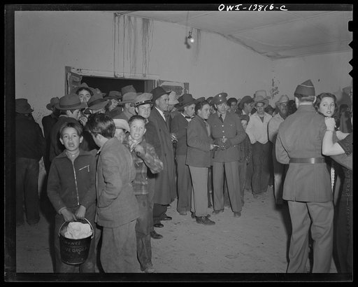 Penasco, New Mexico. A dance