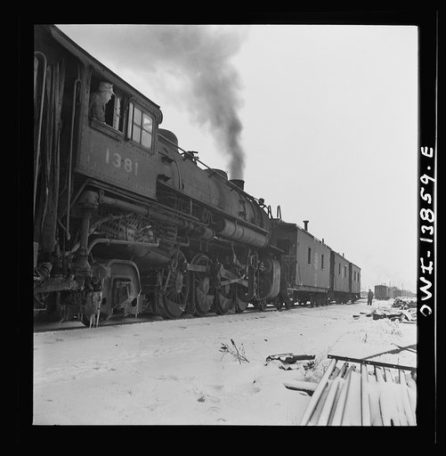 Freight operations on the Indiana Harbor Belt railroad between Chicago, Illinois and Hammond, Indiana. The crew is going to the yard "light," so the caboose is picked up and they are ready to go