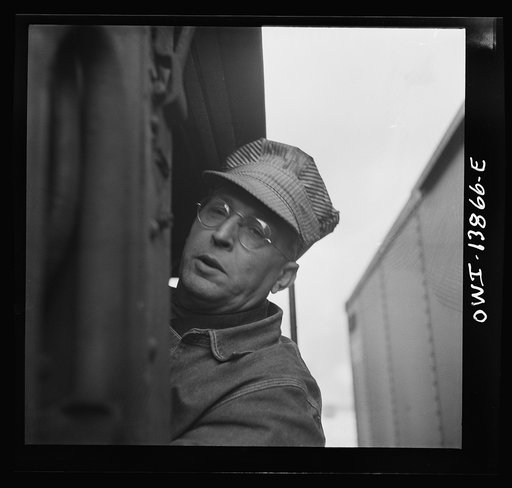 Untitled photo, possibly related to: Freight operations on the Indiana Harbor Belt Railroad between Chicago, Illinois and Hammond, Indiana. Engineer Joseph Stites