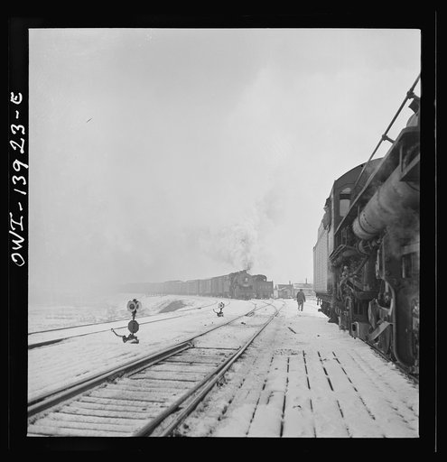 Freight operations on the Indiana Harbor Belt railroad between Chicago, Illinois and Hammond, Indiana. The train pulls out of the Chicago and Northwestern Railroad yard