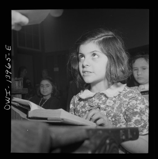 New York, New York. Pupil at Public School Eight