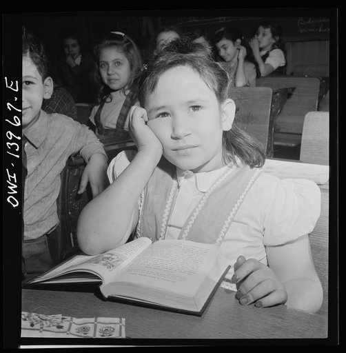 New York, New York. Pupil at Public School Eight