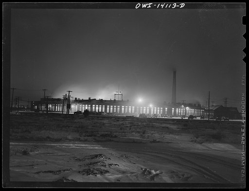 Roundhouse and shops of the Indiana Harbor Belt Railroad