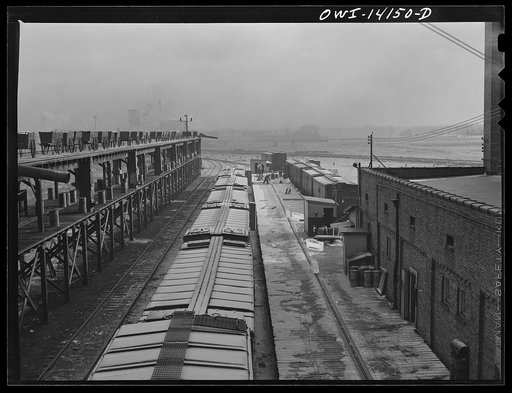 The icing platform of the Indiana Harbor Belt Railroad