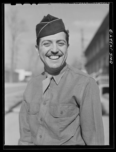 Fort Belvoir, Virginia. Private Anthony Chirico, of Brooklyn, New York.