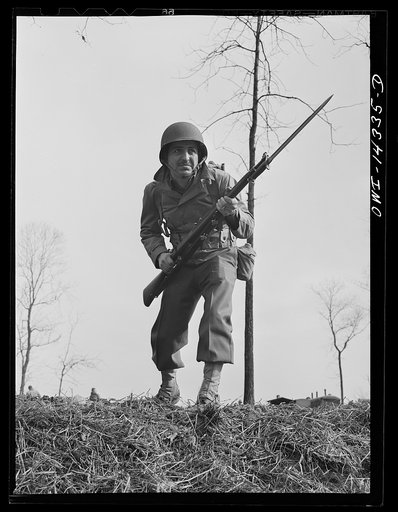 Fort Belvoir, Virginia. Private Chirico. Both of his parents were born in Italy