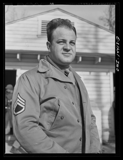 Fort Belvoir, Virginia. Mess Sergeant Charles Dolo