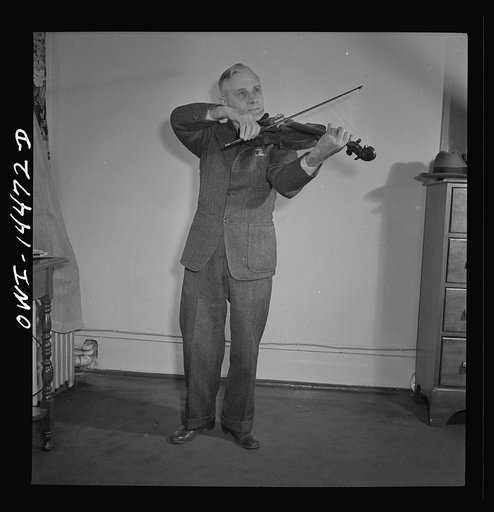 New York, New York. Italian violinist