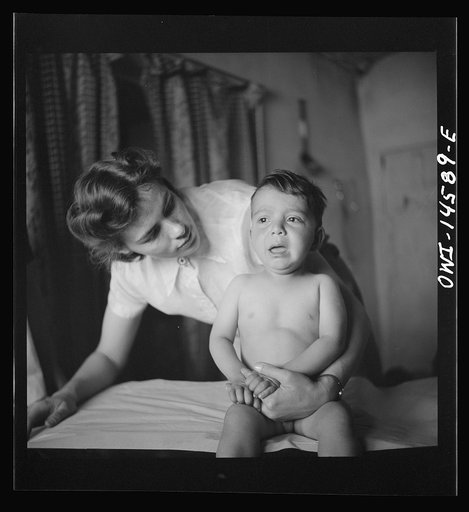 Penasco, New Mexico. Baby clinic operated by the Taos County cooperative health association