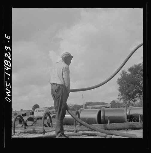 Daytona Beach, Florida. Negro laborer