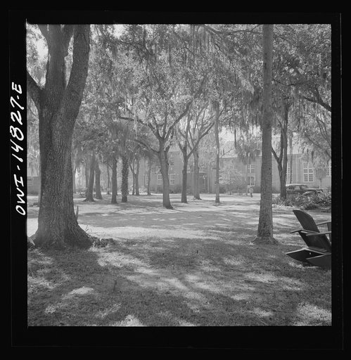 Daytona Beach, Florida. Bethune-Cookman College. Campus scene