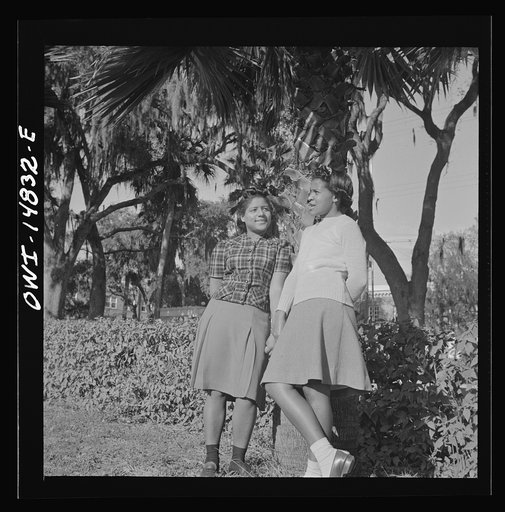 Untitled photo, possibly related to: Daytona Beach, Florida. Bethune-Cookman College. Students