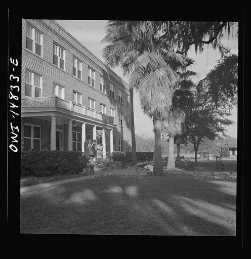 Daytona Beach, Florida. Bethune-Cookman College. Girl's dormitory