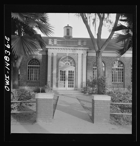 Daytona Beach, Florida. Bethune-Cookman College. Faith Hall