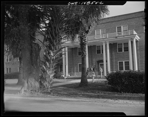 Daytona Beach, Florida. Bethune-Cookman College. Cookman Hall, the boys' dormitory