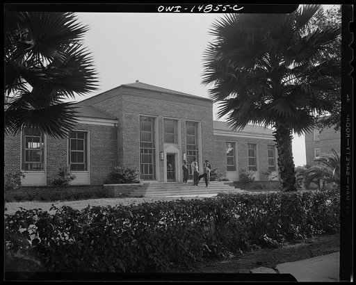 Daytona Beach, Florida. Bethune-Cookman College. Harrison Rhodes Library