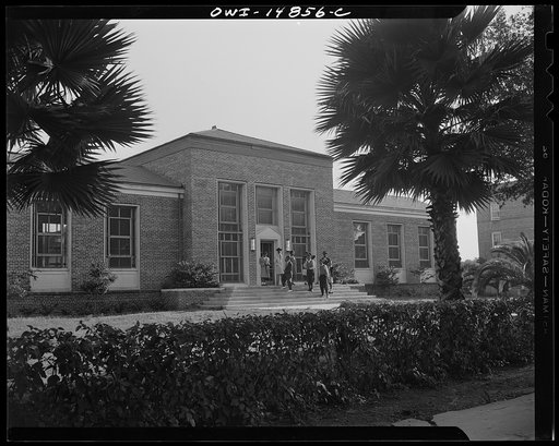 Daytona Beach, Florida. Bethune-Cookman College. Harrison Rhodes Library