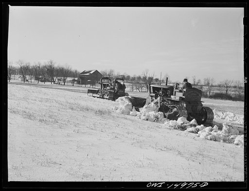 Pennsylvania section of the war emergency twenty-four inch pipeline to carry oil from Texas fields to eastern refineries, completed in July 1943