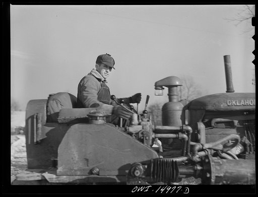 Pennsylvania section of the war emergency twenty-four inch  pipeline to carry oil from Texas fields to eastern refineries, completed in July 1943