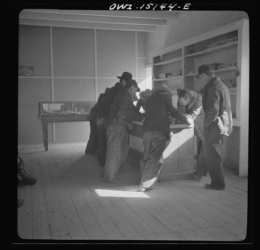 Untitled photo, possibly related to: Chacon, Mora County, New Mexico. The general store
