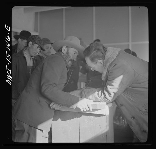 Untitled photo, possibly related to: Chacon, Mora County, New Mexico. The general store