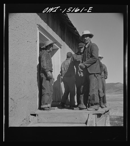 Chacon, Mora County, New Mexico. The general store