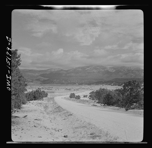 Valley of Chamisal, New Mexico